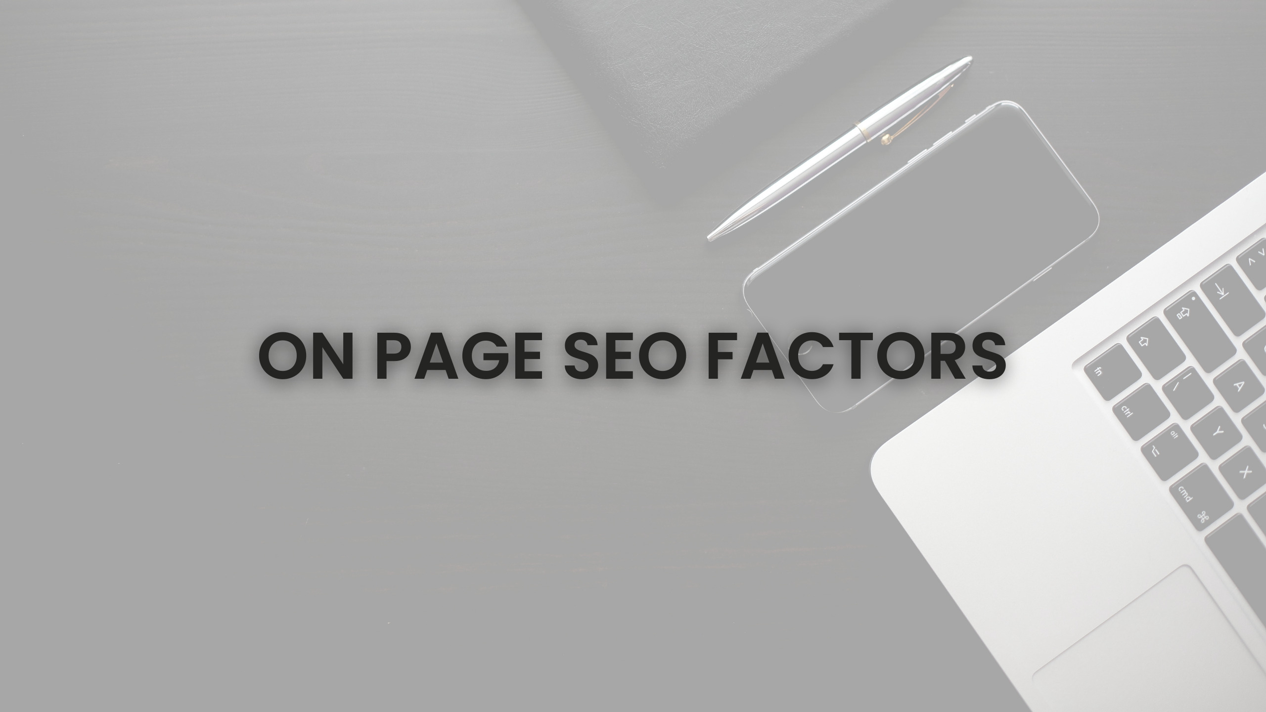 On-Page SEO Factors - Crawling Chameleon